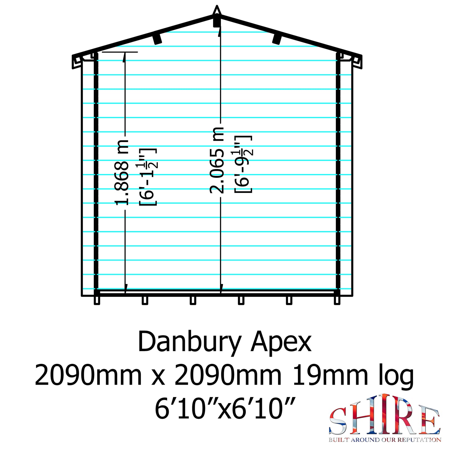 Shire Danbury 7 x 7