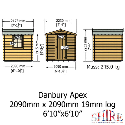 Shire Danbury 7 x 7