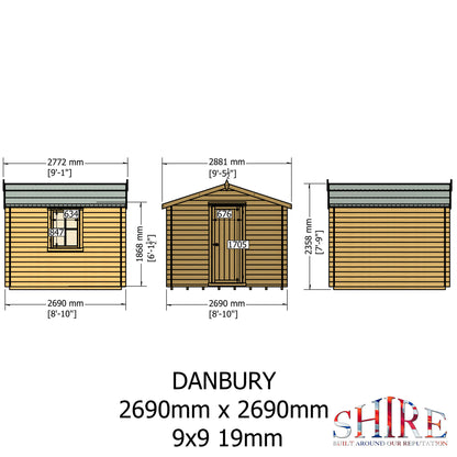 Shire Danbury 9x9