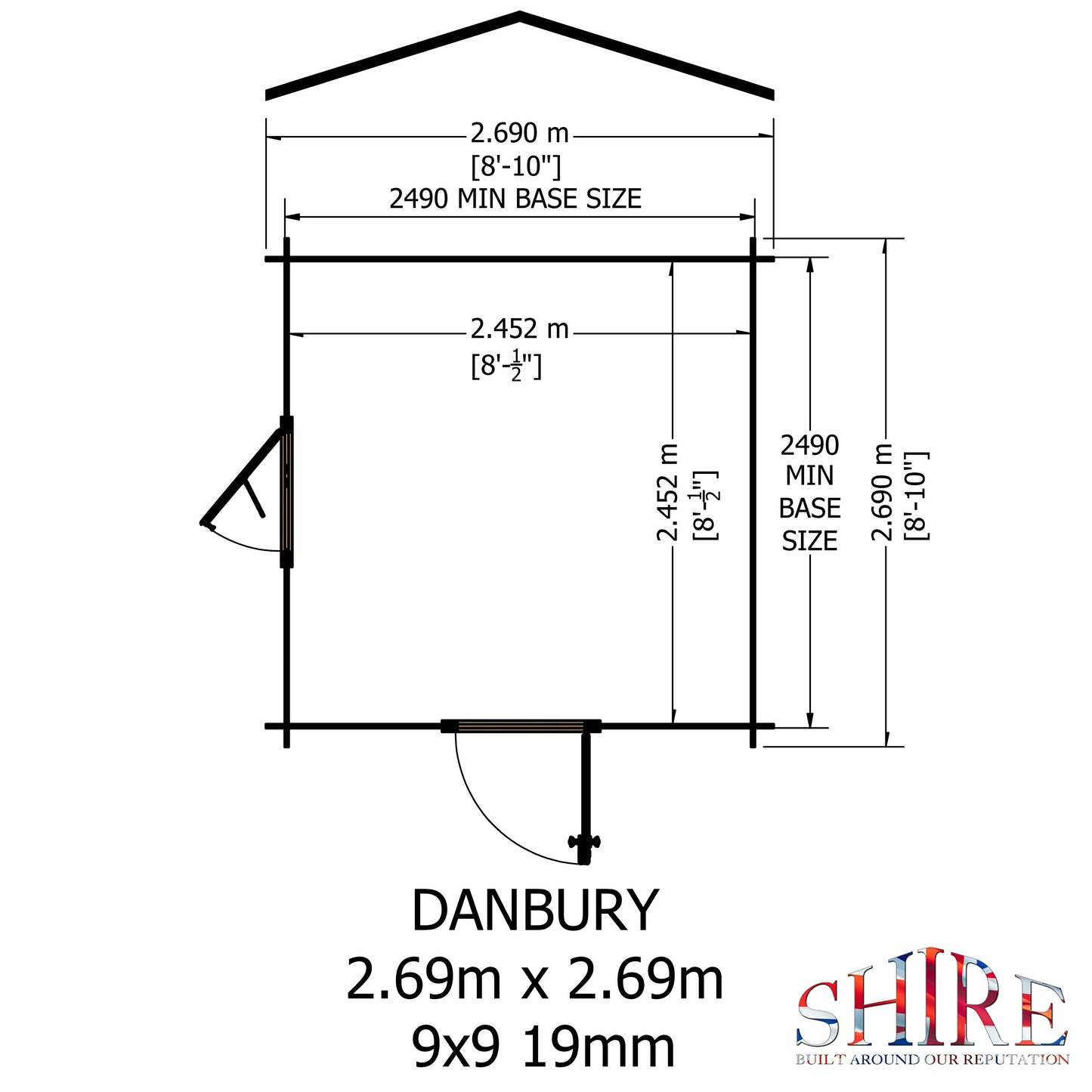 Shire Danbury 9x9