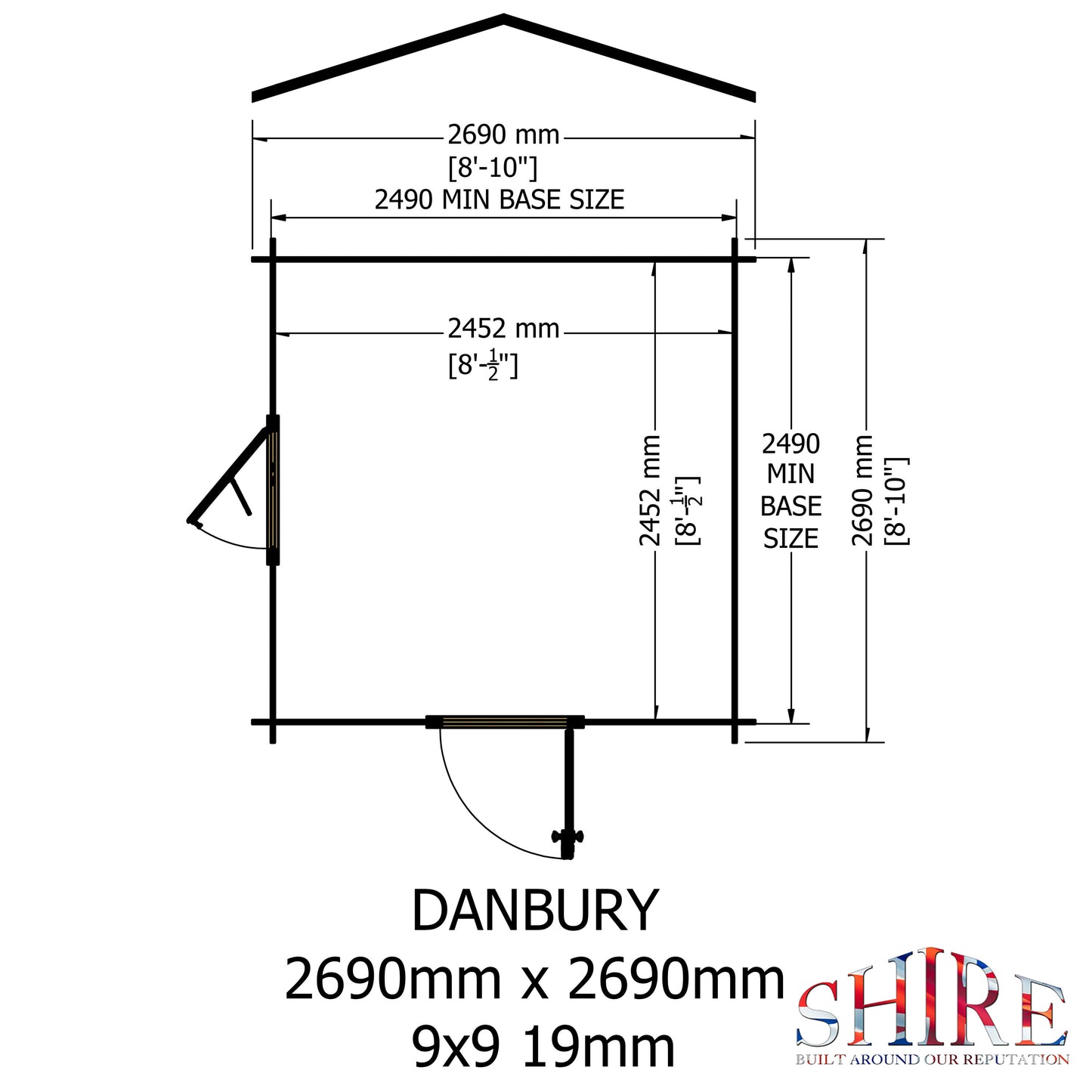 Shire Danbury 9x9