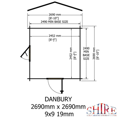 Shire Danbury 9x9