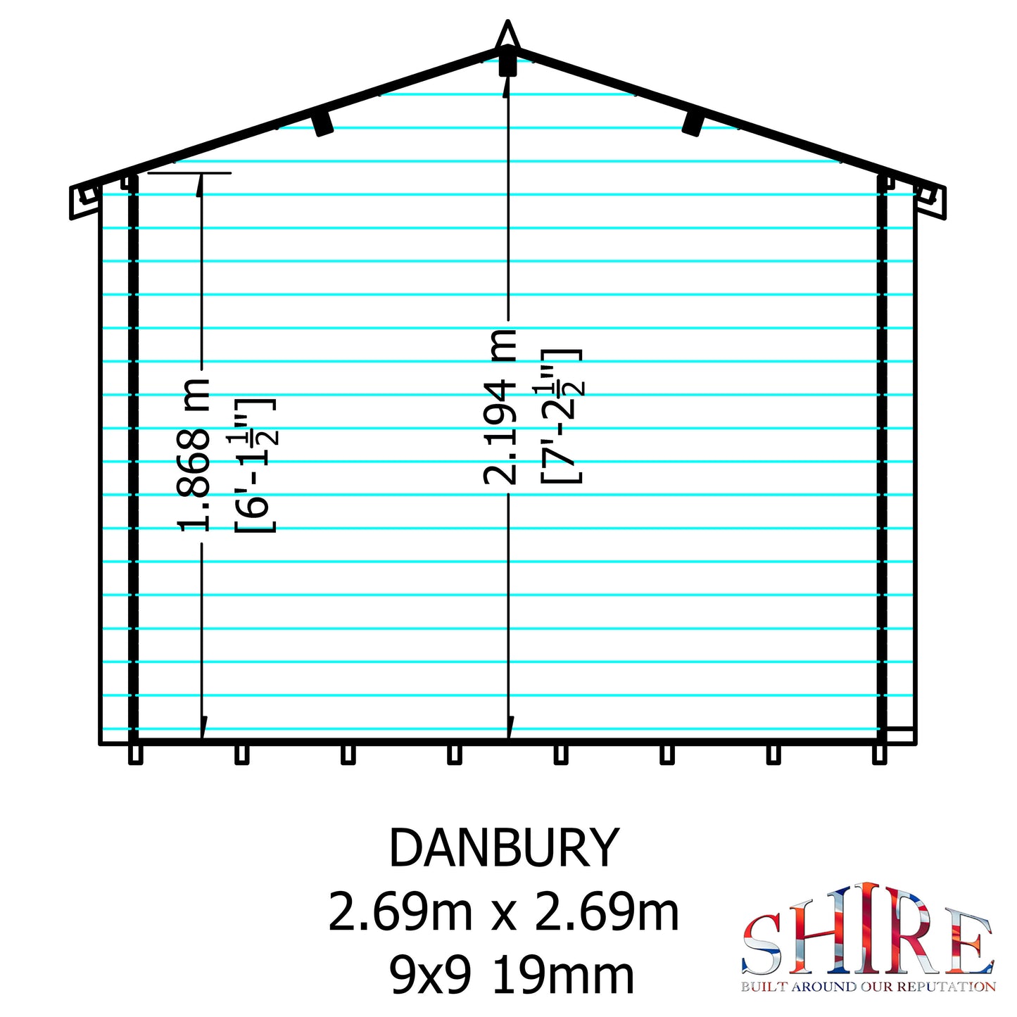 Shire Danbury 9x9