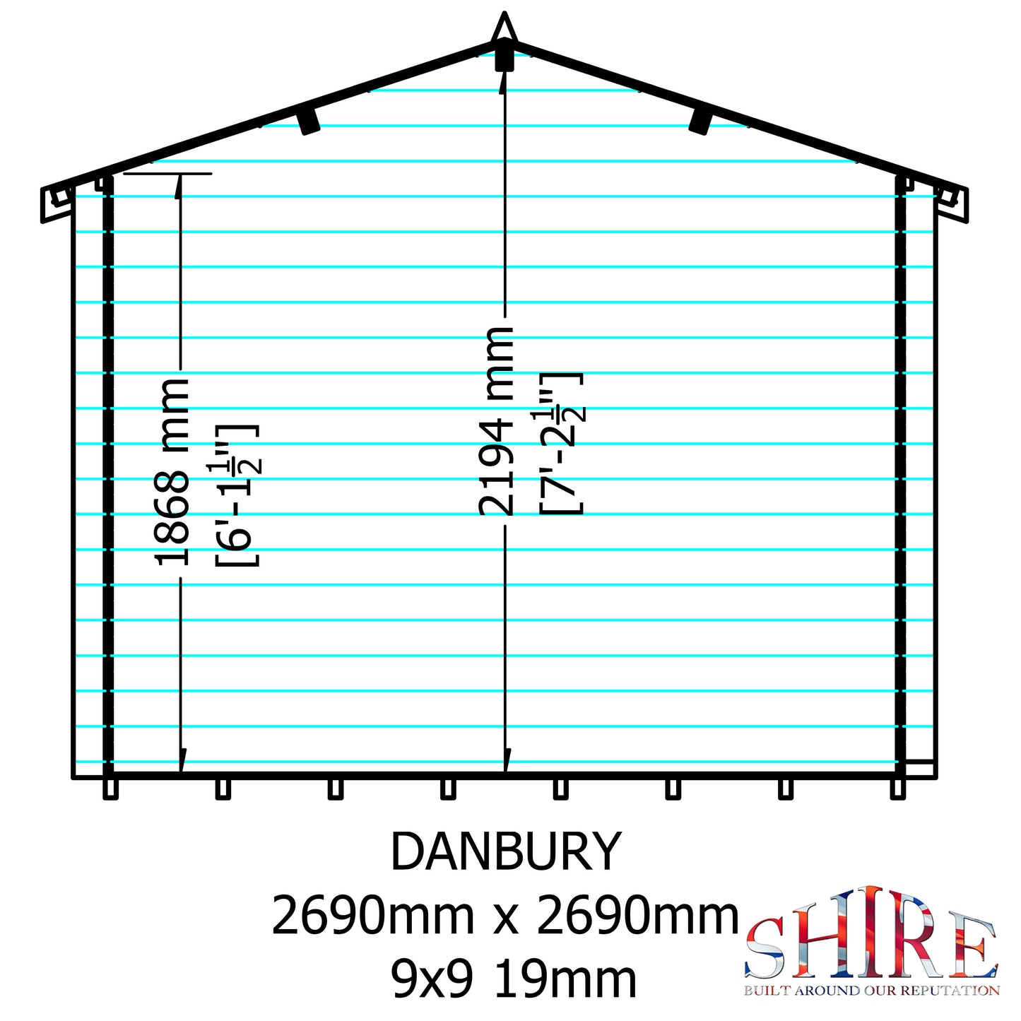 Shire Danbury 9x9