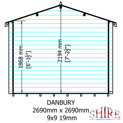 Shire Danbury 9x9