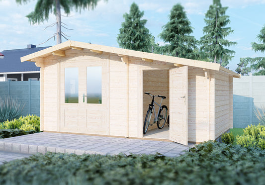 Shire Deko 16x10 44mm Log Cabin