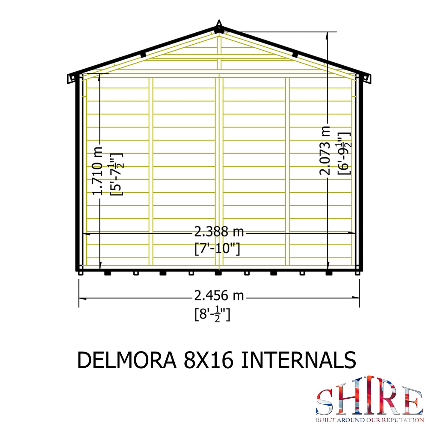 Shire Delmora 8x16