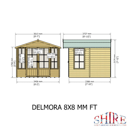 Shire Delmora 8x8