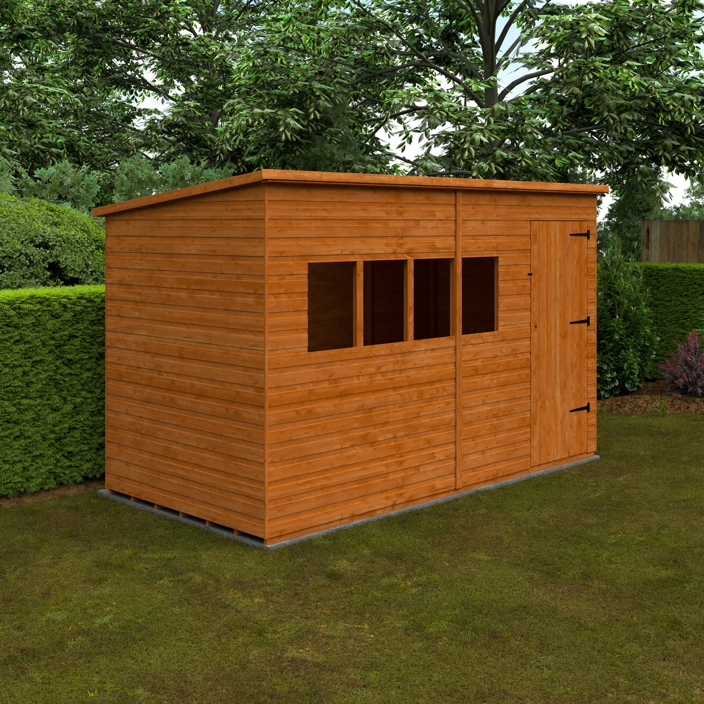 12x6 Deluxe Pent Shiplap