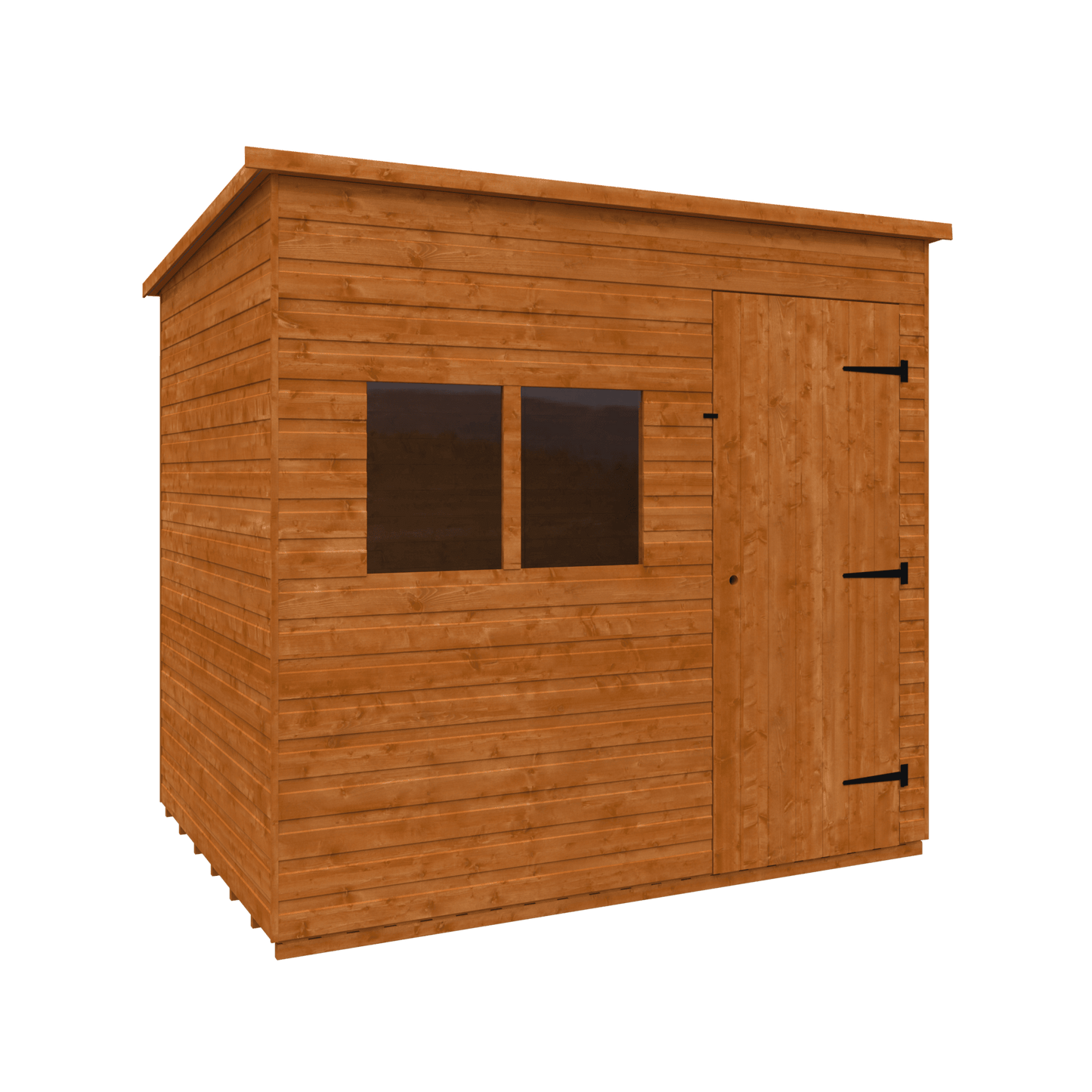 8x6 Deluxe Pent Shiplap
