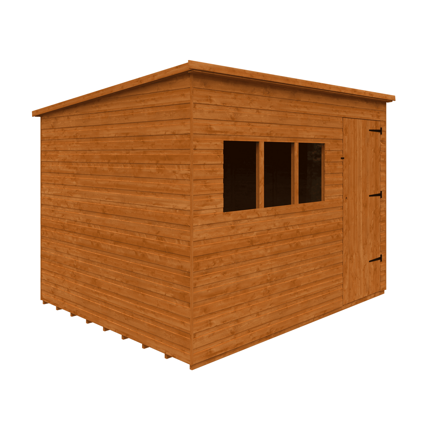 10x8 Deluxe Pent Shiplap