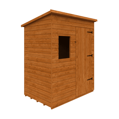6x4 Deluxe Pent Shiplap