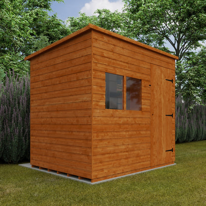8x6 Deluxe Pent Shiplap