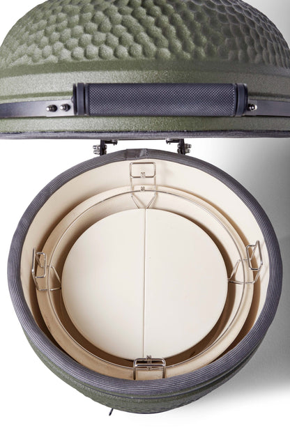 Moddern Kamado Half-Moon Plate Setters (2pcs)