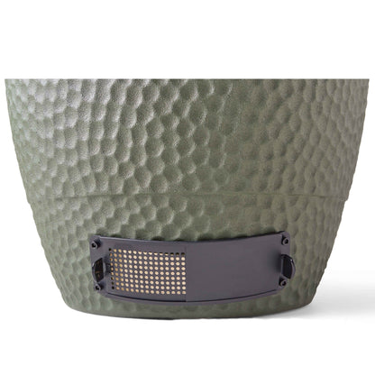 Moddern Kamado Olive Green Aluminum Base and Legs (black)