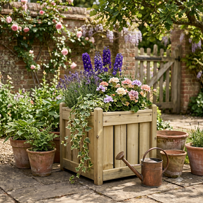 Churnet Valley Elegant Square Planter