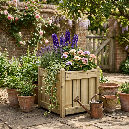 Churnet Valley Elegant Square Planter