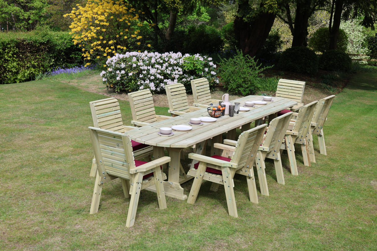Churnet Valley Ergo Large 10 Seater Set 10Xc 4M Table