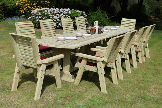 Churnet Valley Ergo Large 10 Seater Set 10Xc 4M Table