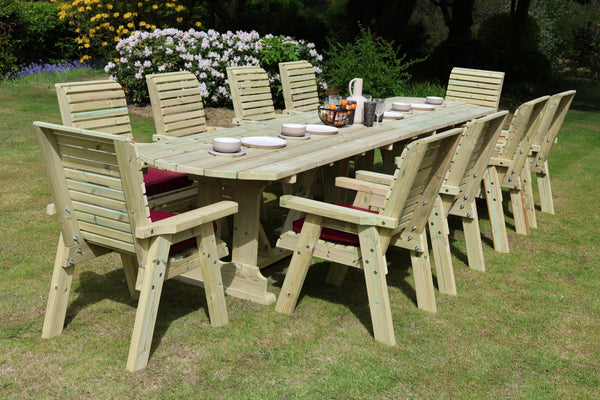 Churnet Valley Ergo Large 10 Seater Set 10Xc 4M Table