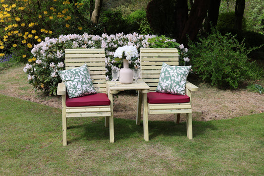 Churnet Valley Ergo Love Seats Square Tray