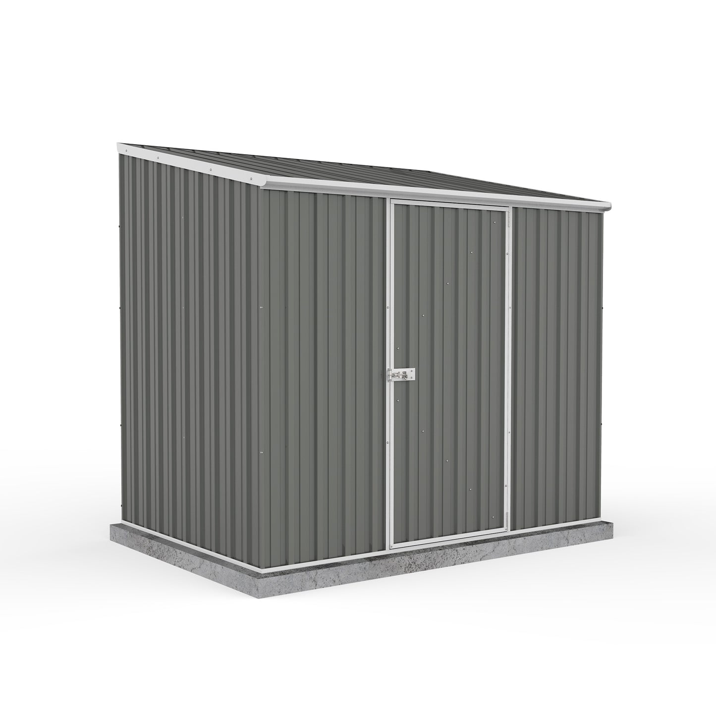 Mercia Absco 7' 5 x 5 Woodland Grey Easy Build Pent Metal Shed