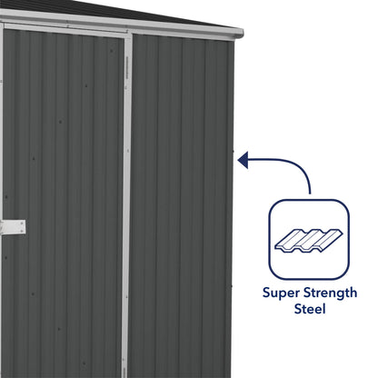 Mercia Absco 10 x 5 Monument Space Saver Pent Metal Shed