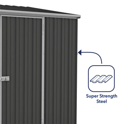 Mercia Absco 7' 5 x 7' 5 Monument Premier Metal Shed