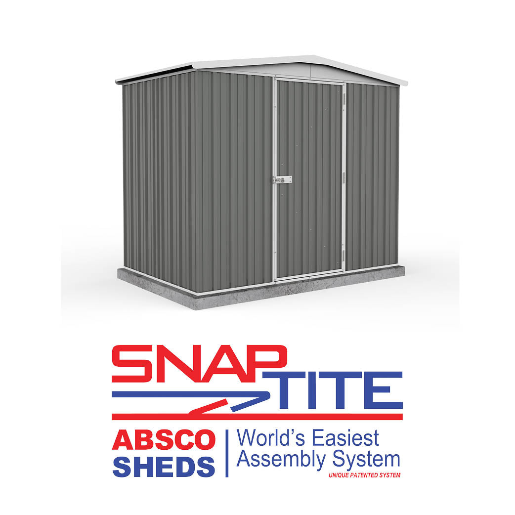 Mercia Absco 7' 5 x 5 Woodland Grey Regent Metal Shed