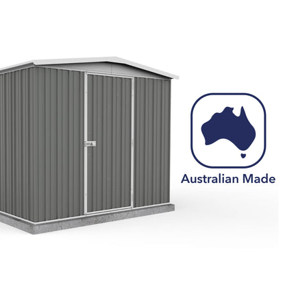 Mercia Absco 7' 5 x 7' 5 Woodland Grey Regent Metal Shed