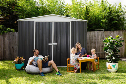 Mercia Absco 10 x 7 Woodland Grey Regent Metal Shed