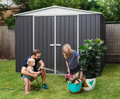 Mercia Absco 10 x 10 Woodland Grey Regent Metal Shed