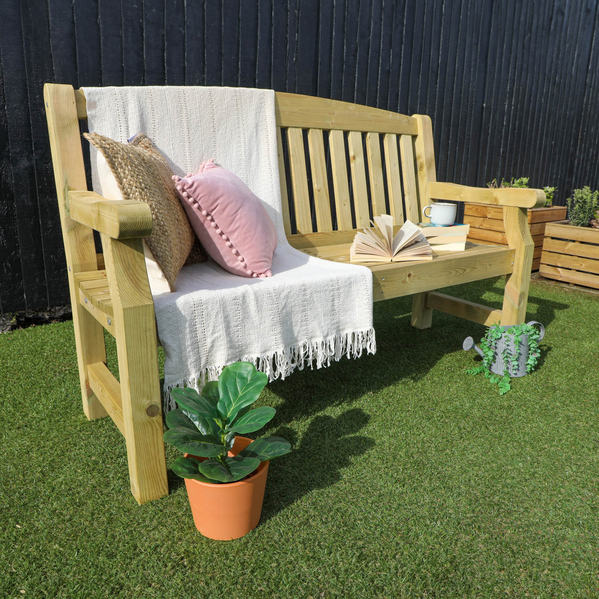 Mercia Carlton 5ft Premium Garden Bench