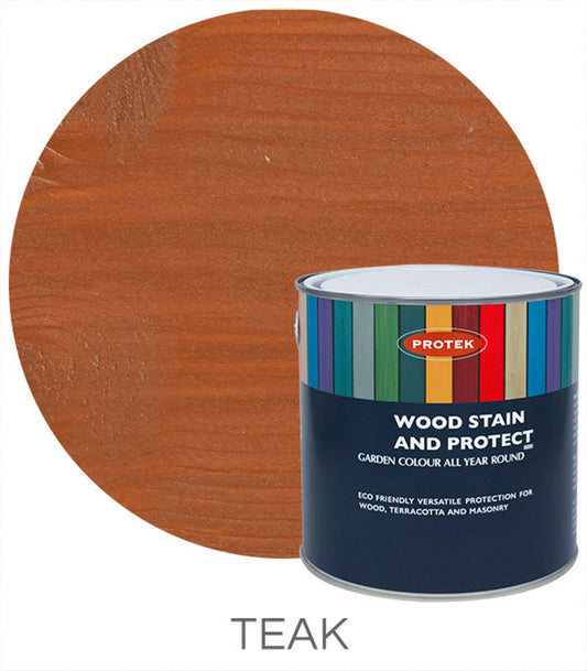 Mercia Protek Wood Stain & Protector 5L - Teak