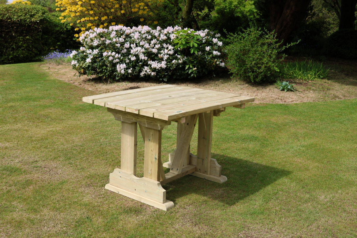 Churnet Valley Ergo 4 Seater Table 120X90