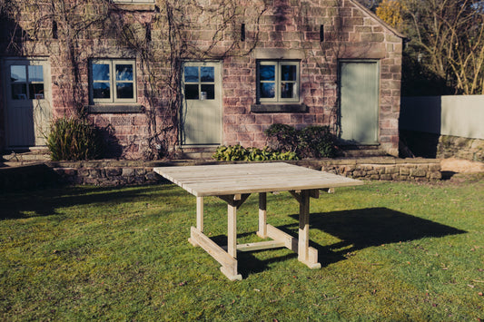 Churnet Valley Ergo 8 Seater Square Table 149X149