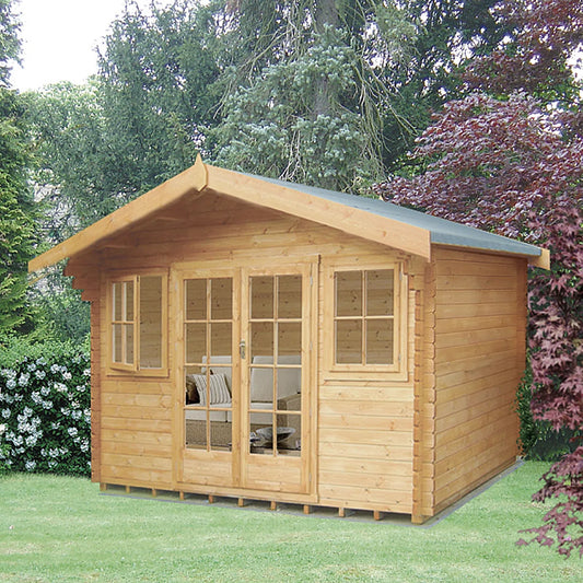 Shire Clipstone 16Gx12 Log Cabin (28mm - 70mm Logs)