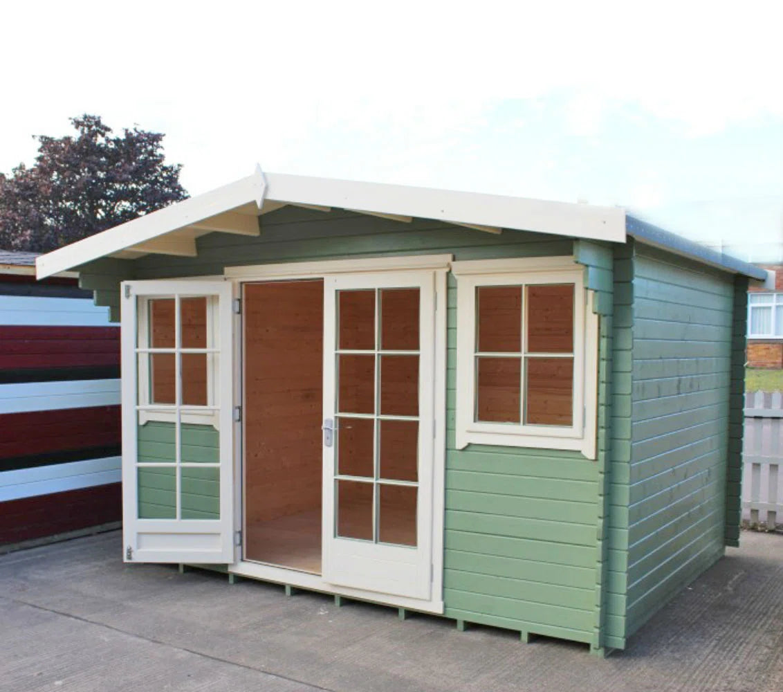 Shire Clipstone 16Gx12 Log Cabin (28mm - 70mm Logs)