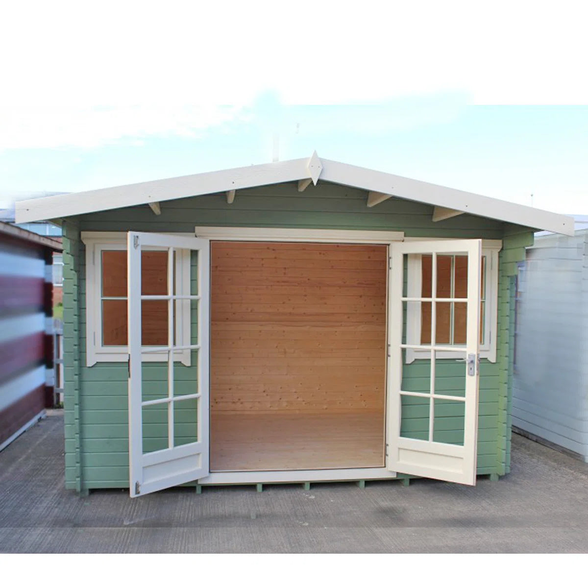 Shire Clipstone 16Gx12 Log Cabin (28mm - 70mm Logs)