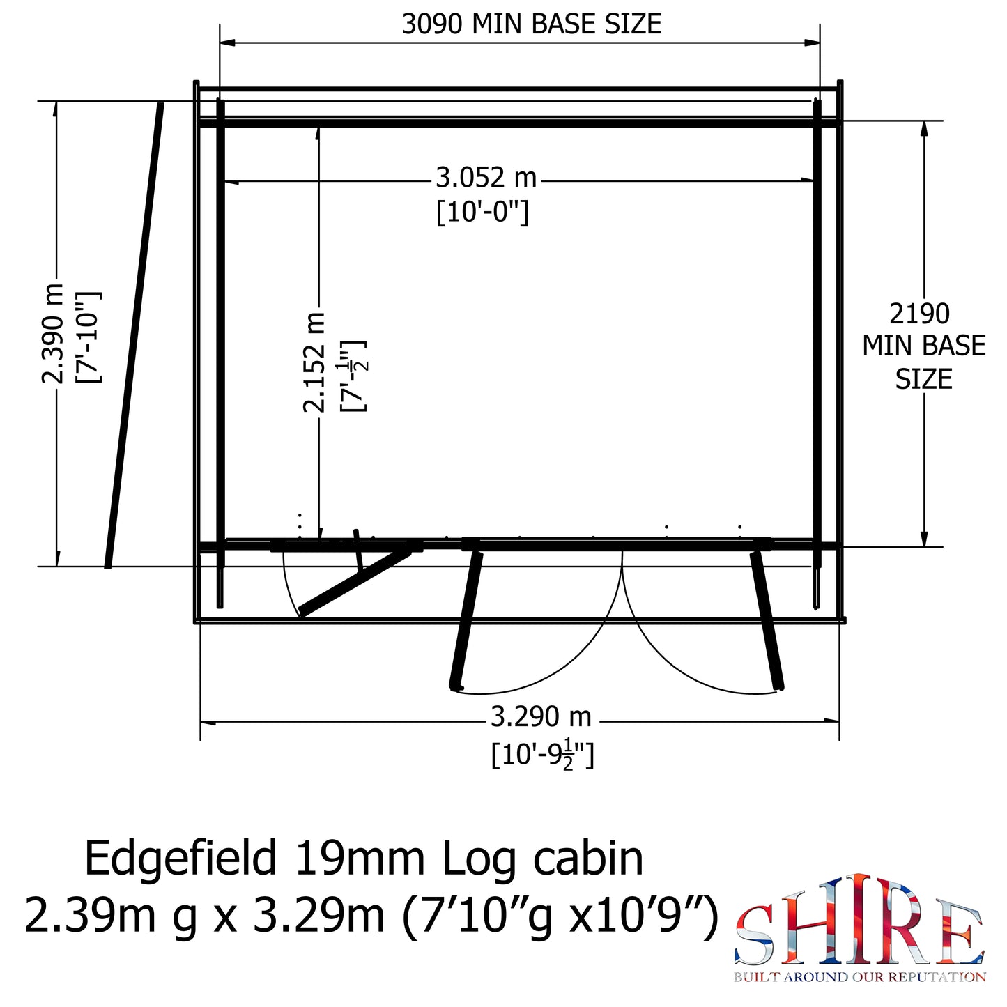 Shire Edgefield 11x8