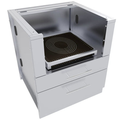 Sunstone Kamado Riser for Outdoor Cabinet