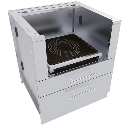 Sunstone Kamado Riser for Outdoor Cabinet