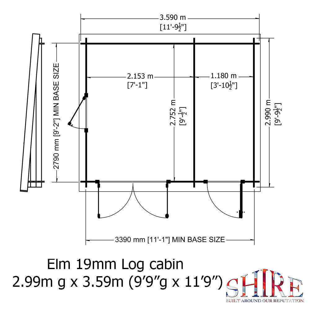 Shire Elm 10x12