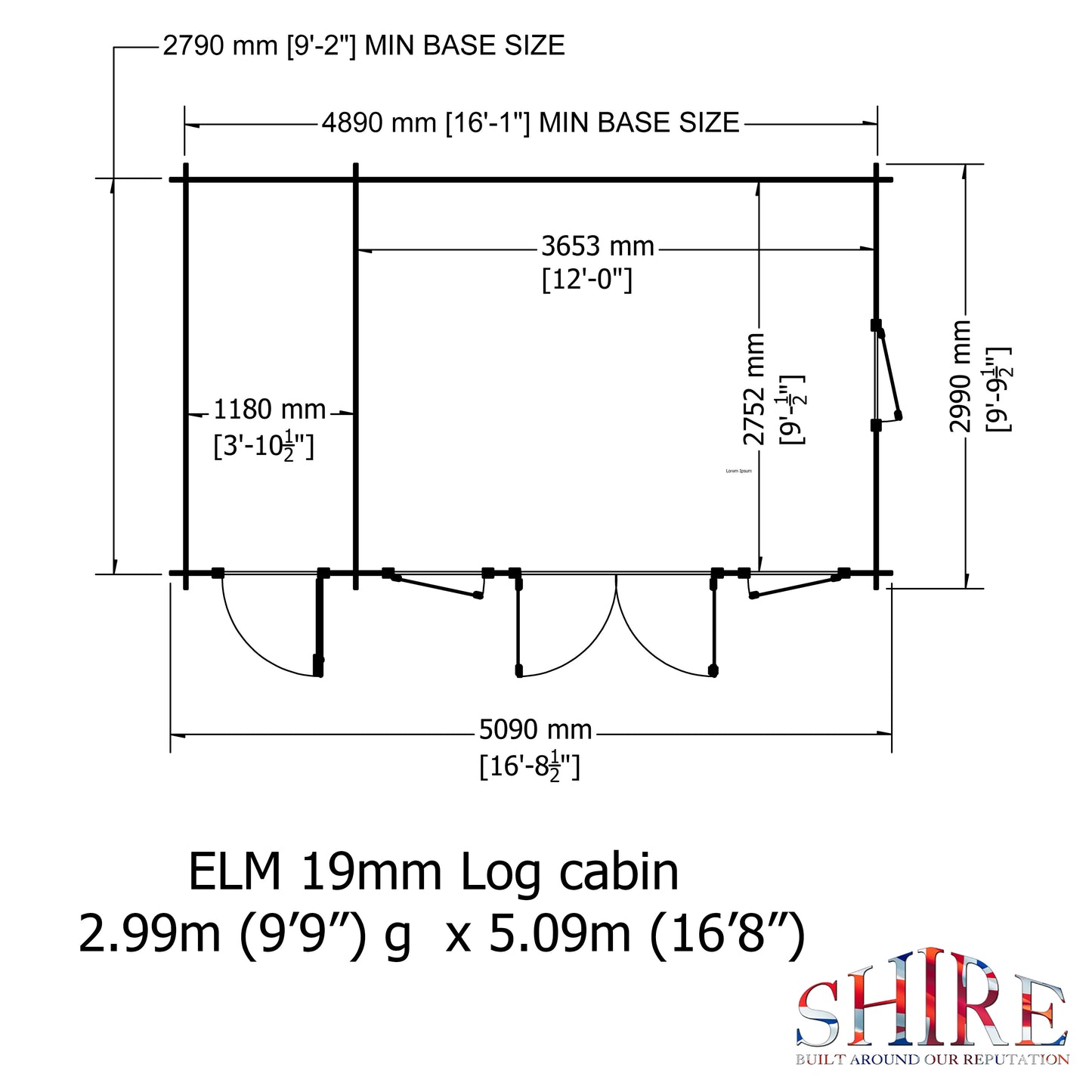 Shire Elm 10x17