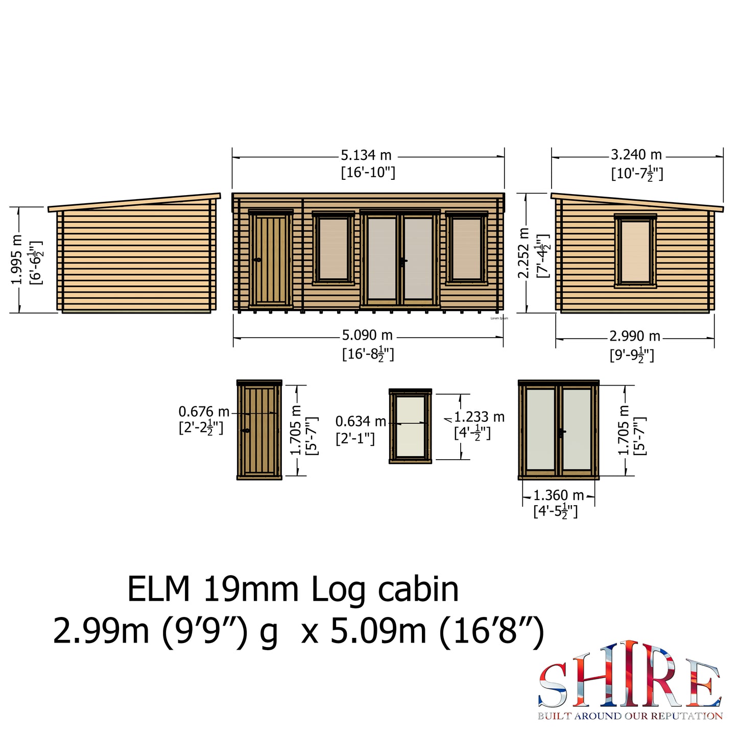 Shire Elm 10x17