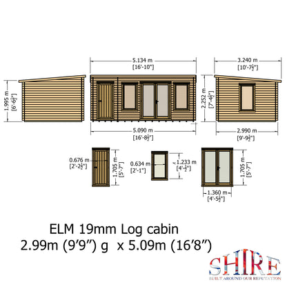 Shire Elm 10x17