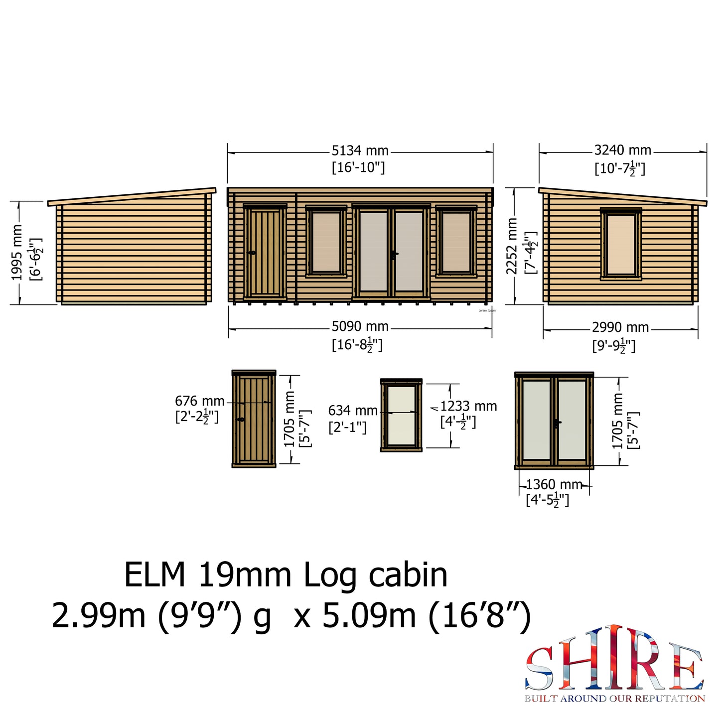 Shire Elm 10x17