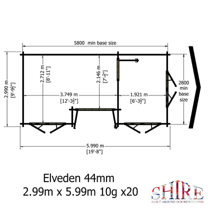 Shire Elveden 10x20