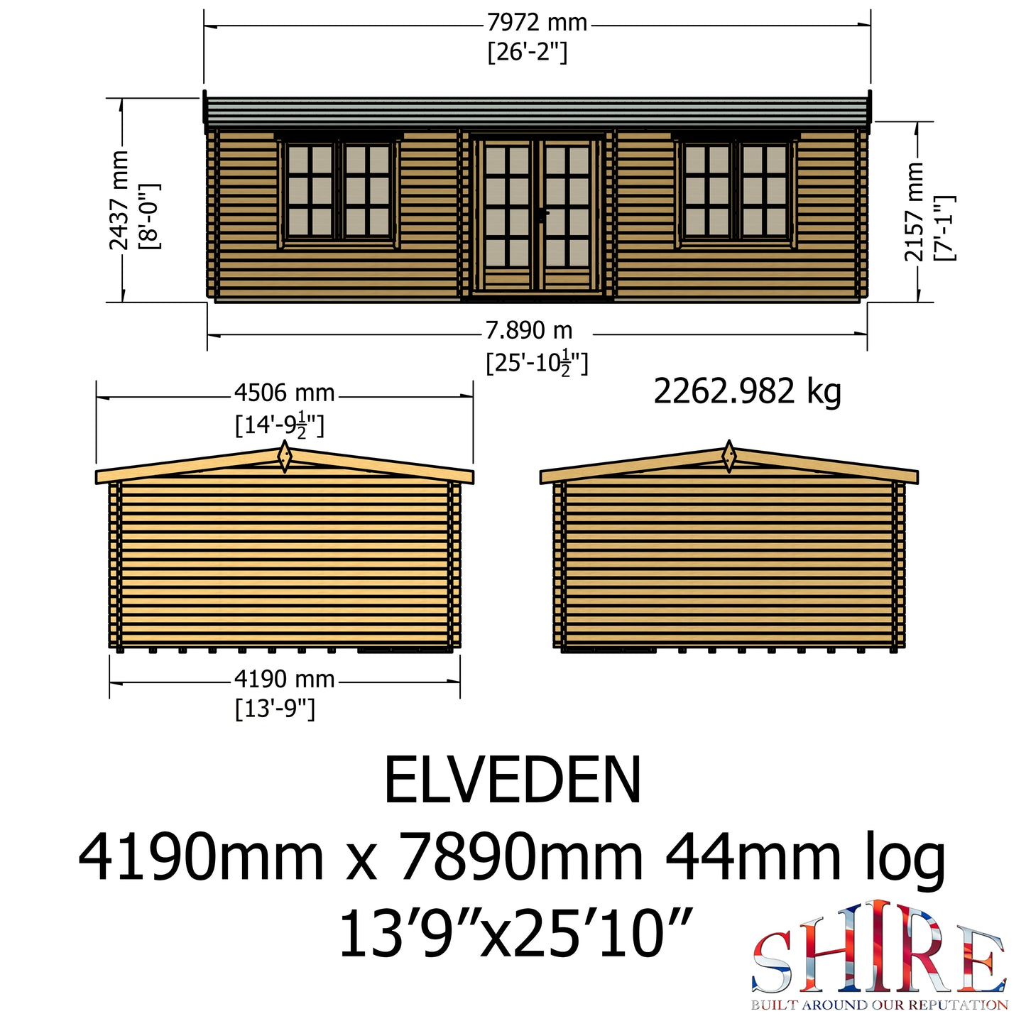 Shire Elveden 14x26