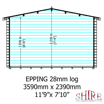 Shire Eppings 12x8